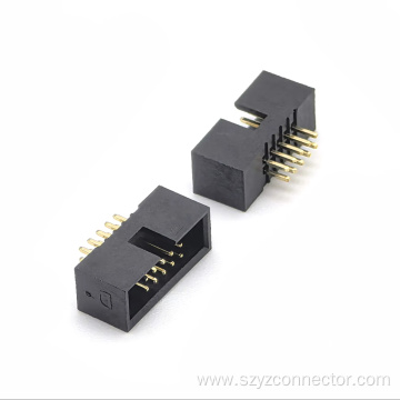 1.27mm Pitch Box header Connector Straight H5.4mm 2*5P
